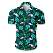 Load image into Gallery viewer, Washington Redskins NFL Apparel Men Comfortable Polyester Flower Button Shirt Personalized Full Color Full Plus Size Best Gift Printed Logo Team