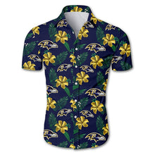 Load image into Gallery viewer, Washington Redskins NFL Apparel Men Comfortable Polyester Flower Button Shirt Personalized Full Color Full Plus Size Best Gift Printed Logo Team