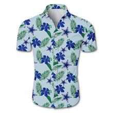 Load image into Gallery viewer, Washington Redskins NFL Apparel Men Comfortable Polyester Flower Button Shirt Personalized Full Color Full Plus Size Best Gift Printed Logo Team