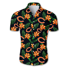 Load image into Gallery viewer, Washington Redskins NFL Apparel Men Comfortable Polyester Flower Button Shirt Personalized Full Color Full Plus Size Best Gift Printed Logo Team