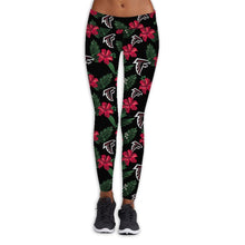 Load image into Gallery viewer, Philadelphia Eagles NFL Women Premium Fabric Legging Flower Allover Print Personalized Full Color Full Plus Size Best Gift Printed Logo Team