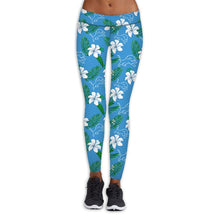 Load image into Gallery viewer, Philadelphia Eagles NFL Women Premium Fabric Legging Flower Allover Print Personalized Full Color Full Plus Size Best Gift Printed Logo Team