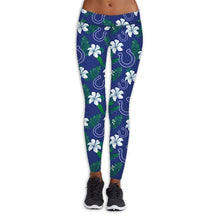Load image into Gallery viewer, Philadelphia Eagles NFL Women Premium Fabric Legging Flower Allover Print Personalized Full Color Full Plus Size Best Gift Printed Logo Team