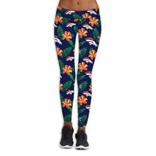 Load image into Gallery viewer, Philadelphia Eagles NFL Women Premium Fabric Legging Flower Allover Print Personalized Full Color Full Plus Size Best Gift Printed Logo Team