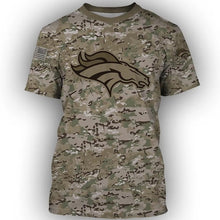 Load image into Gallery viewer, Miami Dolphins NFL Apparel Unisex Short Sleeve 3D T-Shirt Personalized Full Color Full Plus Size Best Gift Printed Logo Team