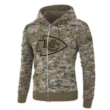 Load image into Gallery viewer, San Francisco 49ers NFL Apparel Men/Women Comfortable 3D Zip Hoodie Personalized Full Color Full Plus Size Best Gift Printed Logo Team