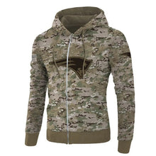 Load image into Gallery viewer, San Francisco 49ers NFL Apparel Men/Women Comfortable 3D Zip Hoodie Personalized Full Color Full Plus Size Best Gift Printed Logo Team