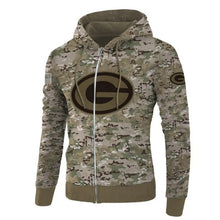 Load image into Gallery viewer, San Francisco 49ers NFL Apparel Men/Women Comfortable 3D Zip Hoodie Personalized Full Color Full Plus Size Best Gift Printed Logo Team