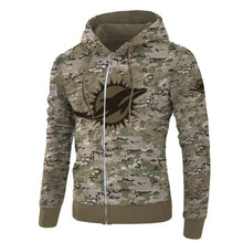 Load image into Gallery viewer, San Francisco 49ers NFL Apparel Men/Women Comfortable 3D Zip Hoodie Personalized Full Color Full Plus Size Best Gift Printed Logo Team