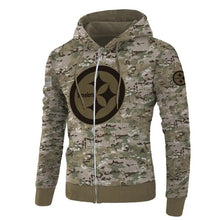 Load image into Gallery viewer, San Francisco 49ers NFL Apparel Men/Women Comfortable 3D Zip Hoodie Personalized Full Color Full Plus Size Best Gift Printed Logo Team