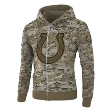Load image into Gallery viewer, San Francisco 49ers NFL Apparel Men/Women Comfortable 3D Zip Hoodie Personalized Full Color Full Plus Size Best Gift Printed Logo Team