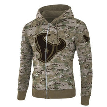 Load image into Gallery viewer, San Francisco 49ers NFL Apparel Men/Women Comfortable 3D Zip Hoodie Personalized Full Color Full Plus Size Best Gift Printed Logo Team