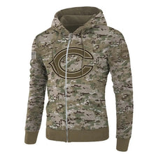 Load image into Gallery viewer, San Francisco 49ers NFL Apparel Men/Women Comfortable 3D Zip Hoodie Personalized Full Color Full Plus Size Best Gift Printed Logo Team