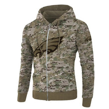 Load image into Gallery viewer, San Francisco 49ers NFL Apparel Men/Women Comfortable 3D Zip Hoodie Personalized Full Color Full Plus Size Best Gift Printed Logo Team