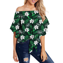 Load image into Gallery viewer, Oakland Raiders NFL Women Polyester Strapless Tshirt Personalized Full Color Full Plus Size Best Gift Printed Logo Team