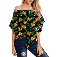 Load image into Gallery viewer, Oakland Raiders NFL Women Polyester Strapless Tshirt Personalized Full Color Full Plus Size Best Gift Printed Logo Team