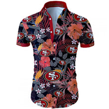 Load image into Gallery viewer, Dallas Cowboys NFL Apparel Men Short Sleeves Hawaiian Button Up Shirt Personalized Full Color Full Plus Size Best Gift Printed Logo Team