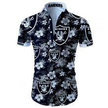 Load image into Gallery viewer, Dallas Cowboys NFL Apparel Men Short Sleeves Hawaiian Button Up Shirt Personalized Full Color Full Plus Size Best Gift Printed Logo Team