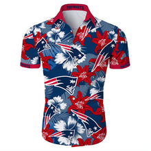 Load image into Gallery viewer, Dallas Cowboys NFL Apparel Men Short Sleeves Hawaiian Button Up Shirt Personalized Full Color Full Plus Size Best Gift Printed Logo Team