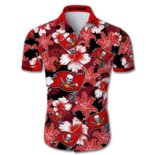 Load image into Gallery viewer, Dallas Cowboys NFL Apparel Men Short Sleeves Hawaiian Button Up Shirt Personalized Full Color Full Plus Size Best Gift Printed Logo Team