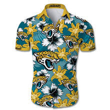 Load image into Gallery viewer, Dallas Cowboys NFL Apparel Men Short Sleeves Hawaiian Button Up Shirt Personalized Full Color Full Plus Size Best Gift Printed Logo Team
