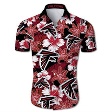 Load image into Gallery viewer, Dallas Cowboys NFL Apparel Men Short Sleeves Hawaiian Button Up Shirt Personalized Full Color Full Plus Size Best Gift Printed Logo Team