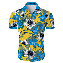 Load image into Gallery viewer, Dallas Cowboys NFL Apparel Men Short Sleeves Hawaiian Button Up Shirt Personalized Full Color Full Plus Size Best Gift Printed Logo Team